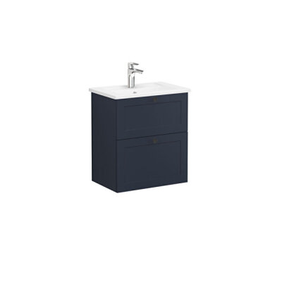 VitrA Root Classic Lavabo Dolabı, 60 cm, Mat Lacivert - 1