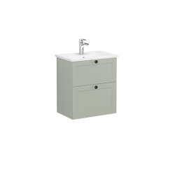 VitrA Root Classic Lavabo Dolabı, 60 cm, Mat Retro Yeşil - VİTRA
