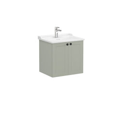 VitrA Root Classic Lavabo Dolabı, 60 cm, Mat Retro Yeşil - VİTRA