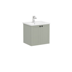 VitrA Root Classic Lavabo Dolabı, 60 cm, Mat Retro Yeşil - VİTRA