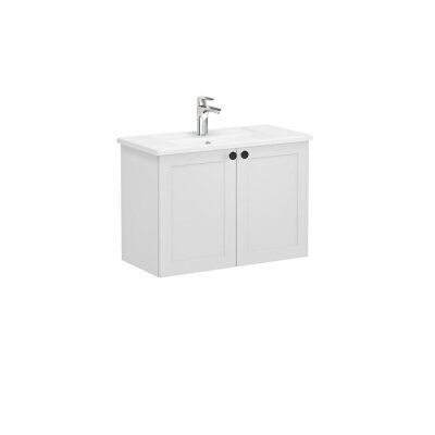 VitrA Root Classic Lavabo Dolabı, 80 cm, Mat Açık Gri - 1