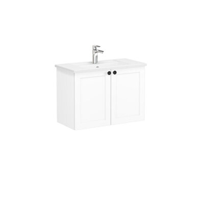VitrA Root Classic Lavabo Dolabı, 80 cm, Mat Beyaz - 1