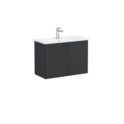 VitrA Root Classic Lavabo Dolabı, 80 cm, Mat Grafit - 1
