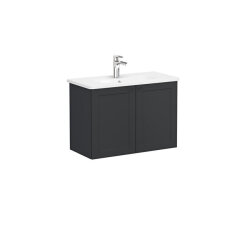 VitrA Root Classic Lavabo Dolabı, 80 cm, Mat Grafit - VİTRA