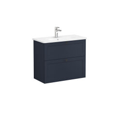 VitrA Root Classic Lavabo Dolabı, 80 cm, Mat Lacivert - VİTRA