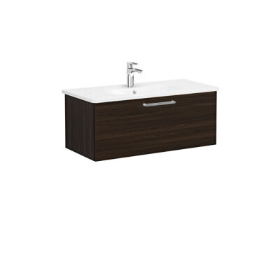 VitrA Root Flat 100 cm Ceviz Lavabo Alt Dolabı - 1