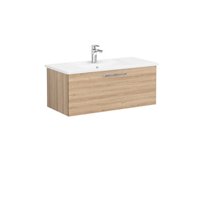 VitrA Root Flat 100 cm Doğal Meşe Lavabo Alt Dolabı - 1