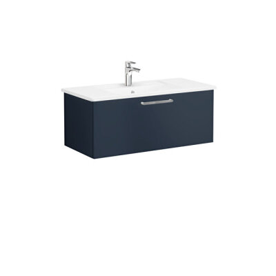 VitrA Root Flat 100 cm Mat Lacivert Lavabo Alt Dolabı - 1