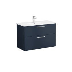 VitrA Root Flat 100 cm Mat Lacivert Lavabo Alt Dolabı - VİTRA