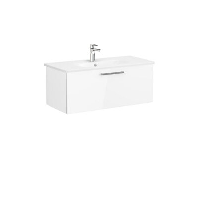VitrA Root Flat 100 cm Parlak Beyaz Lavabo Alt Dolabı - 1