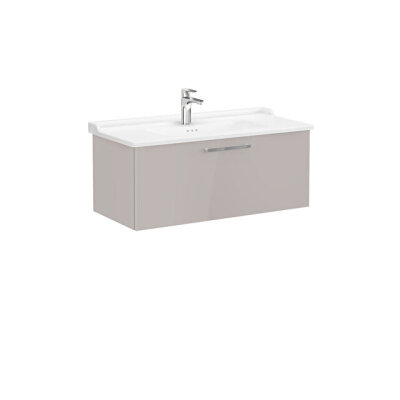 VitrA Root Flat 100 cm Parlak Sahra Beji Lavabo Alt Dolabı - 1