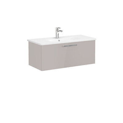 VitrA Root Flat 100 cm Parlak Sahra Beji Lavabo Alt Dolabı - 1