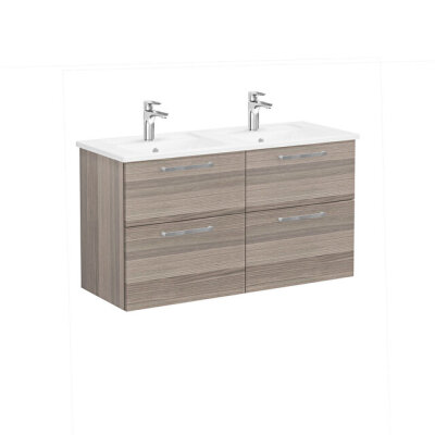 VitrA Root Flat 120 cm Cordoba Lavabo Alt Dolabı - 1