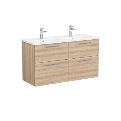 VitrA Root Flat 120 cm Doğal Meşe Lavabo Alt Dolabı - 1