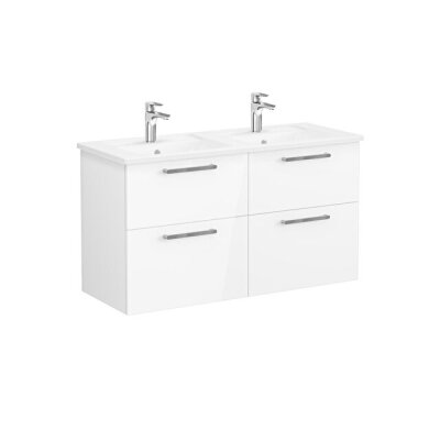 VitrA Root Flat 120 cm Parlak Beyaz Lavabo Alt Dolabı - 1