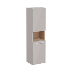 VitrA Root Flat 40 cm Çamaşır Sepetli Parlak Sahra Beji Boy Dolabı - VİTRA