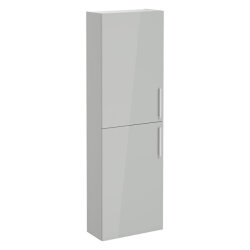 VitrA Root Flat 55 cm Dar Parlak İnci Grisi Boy Dolabı - VİTRA