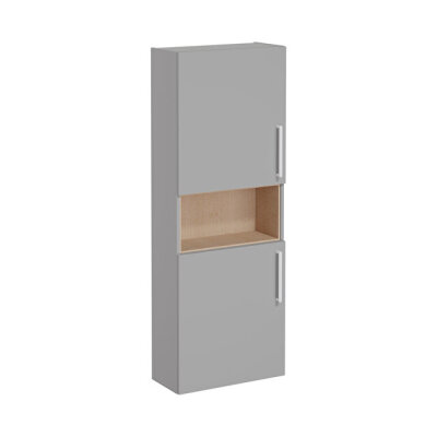 VitrA Root Flat 55 Dar Kısa Mat Kaya Gri Boy Dolabı - 1