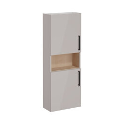 VitrA Root Flat 55 Dar Kısa Parlak Sahra Beji Boy Dolabı - VİTRA