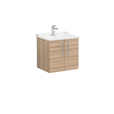 VitrA Root Flat 60 cm Doğal Meşe Lavabo Alt Dolabı - 1