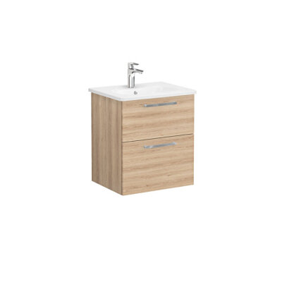 VitrA Root Flat 60 cm Doğal Meşe Lavabo Alt Dolabı - 1