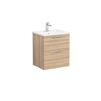 VitrA Root Flat 60 cm Doğal Meşe Lavabo Alt Dolabı - 1