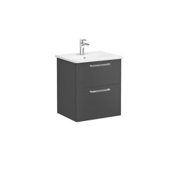 VitrA Root Flat 60 cm Mat Fırtına Gri Lavabo Alt Dolabı - VİTRA