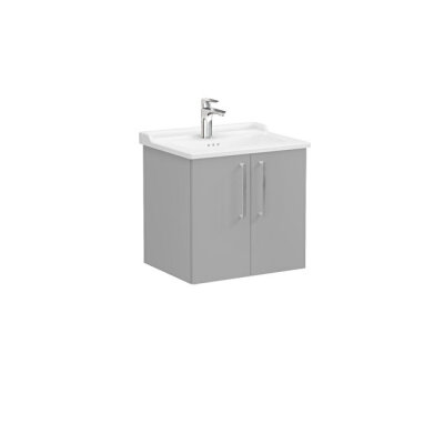 VitrA Root Flat 60 cm Mat Kaya Gri Lavabo Alt Dolabı - 1