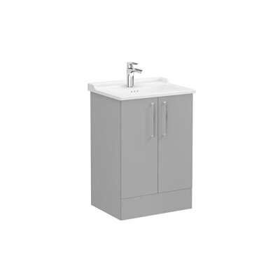 VitrA Root Flat 60 cm Mat Kaya Gri Lavabo Alt Dolabı - 1