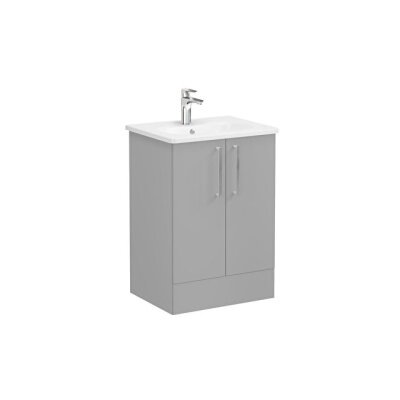 VitrA Root Flat 60 cm Mat Kaya Gri Lavabo Alt Dolabı - 1