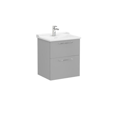 VitrA Root Flat 60 cm Mat Kaya Gri Lavabo Alt Dolabı - 1