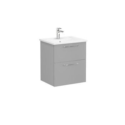 VitrA Root Flat 60 cm Mat Kaya Gri Lavabo Alt Dolabı - 1