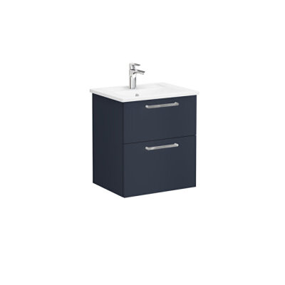 VitrA Root Flat 60 cm Mat Lacivert Lavabo Alt Dolabı - 1