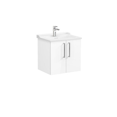 VitrA Root Flat 60 cm Parlak Beyaz Lavabo Alt Dolabı - 1