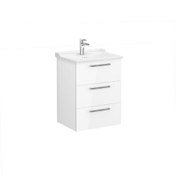 VitrA Root Flat 60 cm Parlak Beyaz Lavabo Alt Dolabı - VİTRA
