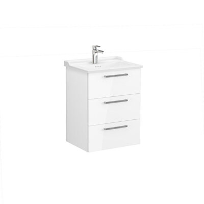 VitrA Root Flat 60 cm Parlak Beyaz Lavabo Alt Dolabı - 1