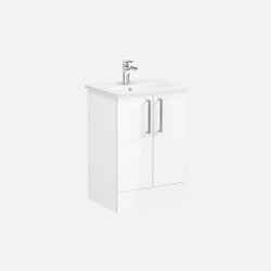 VitrA Root Flat 60 cm Parlak Beyaz Lavabo Alt Dolabı - VİTRA