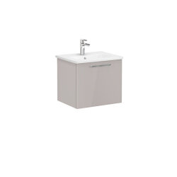 VitrA Root Flat 60 cm Parlak Sahra Beji Lavabo Alt Dolabı - VİTRA