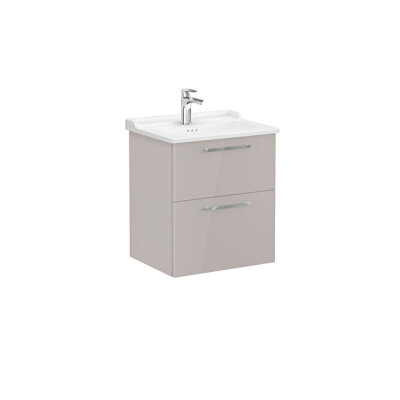 VitrA Root Flat 60 cm Parlak Sahra Beji Lavabo Alt Dolabı - 1
