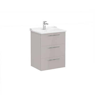 VitrA Root Flat 60 cm Parlak Sahra Beji Lavabo Alt Dolabı - 1