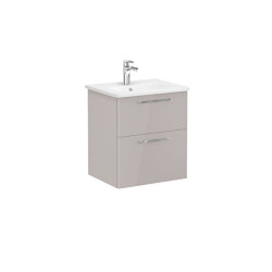 VitrA Root Flat 60 cm Parlak Sahra Beji Lavabo Alt Dolabı - VİTRA