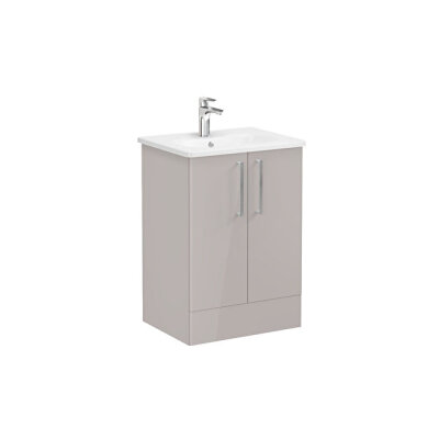 VitrA Root Flat 60 cm Parlak Sahra Beji Lavabo Alt Dolabı - 1