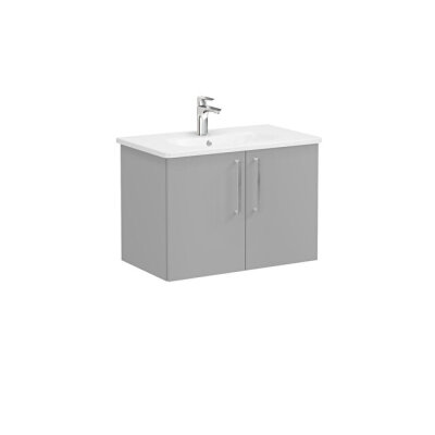 VitrA Root Flat 80 cm Mat Kaya Gri Lavabo Alt Dolabı - 1