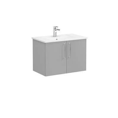 VitrA Root Flat 80 cm Mat Kaya Gri Lavabo Alt Dolabı - 1