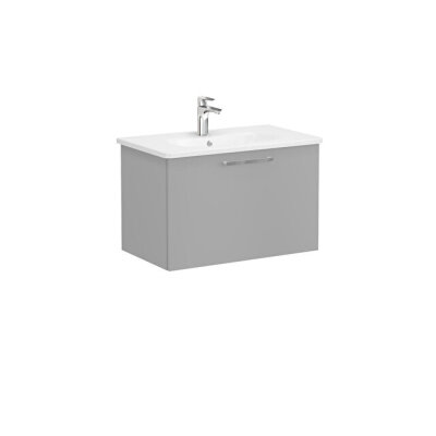 VitrA Root Flat 80 cm Mat Kaya Gri Lavabo Alt Dolabı - 1