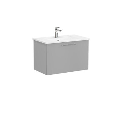 VitrA Root Flat 80 cm Mat Kaya Gri Lavabo Alt Dolabı - 1