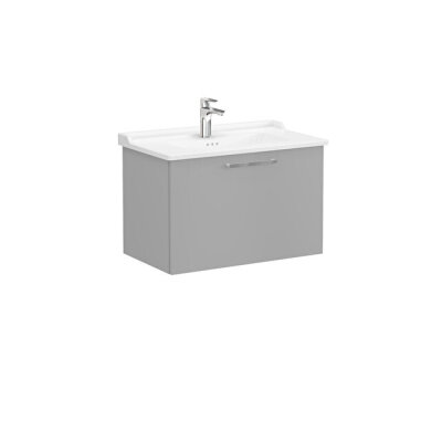 VitrA Root Flat 80 cm Mat Kaya Gri Lavabo Alt Dolabı - 1