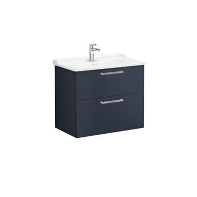 VitrA Root Flat 80 cm Mat Lacivert Lavabo Alt Dolabı - 1