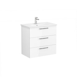 VitrA Root Flat 80 cm Parlak Beyaz Lavabo Alt Dolabı - VİTRA