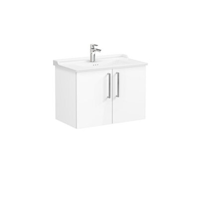 VitrA Root Flat 80 cm Parlak Beyaz Lavabo Alt Dolabı - 1